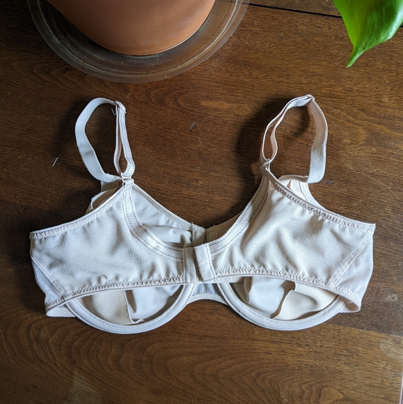 CHANTELLE Nude Mesh Lightly Lined Underwire Bra *Size Unknown* - Picture 8 of 10